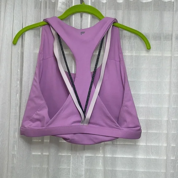 Fabletics Boost Racerback Sports Bra Moisture-Wicking L item# BD - Picture 3 of 4